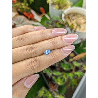 0.98 Ct. Blue Topaz from Brazil Life Style