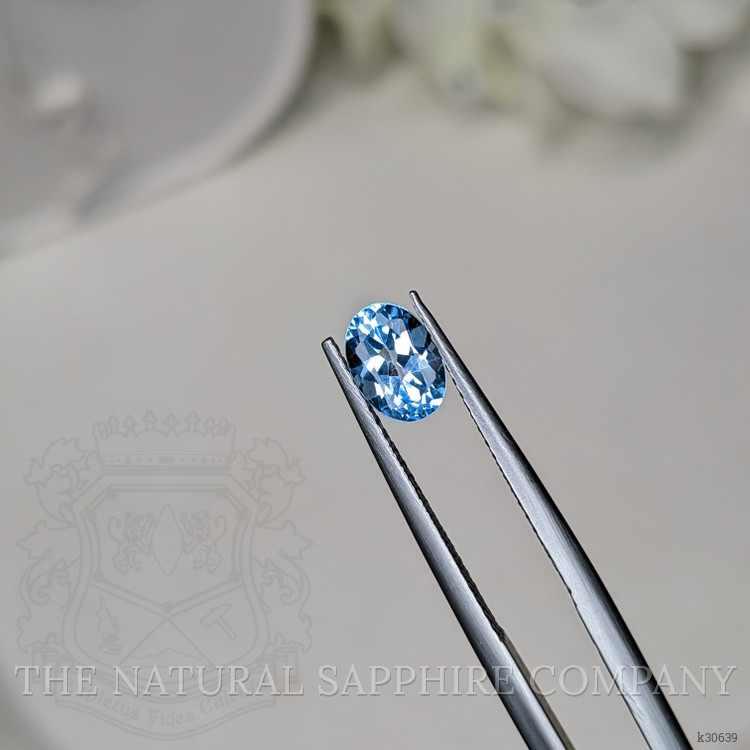 0.98 Ct. Blue Topaz from Brazil