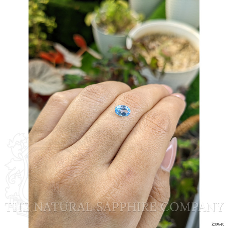 1.06 Ct. Blue Topaz from Brazil