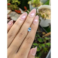 1.06 Ct. Blue Topaz from Brazil Life Style