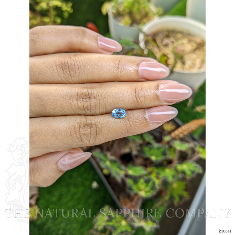 1.07 Ct. Blue Topaz from Brazil