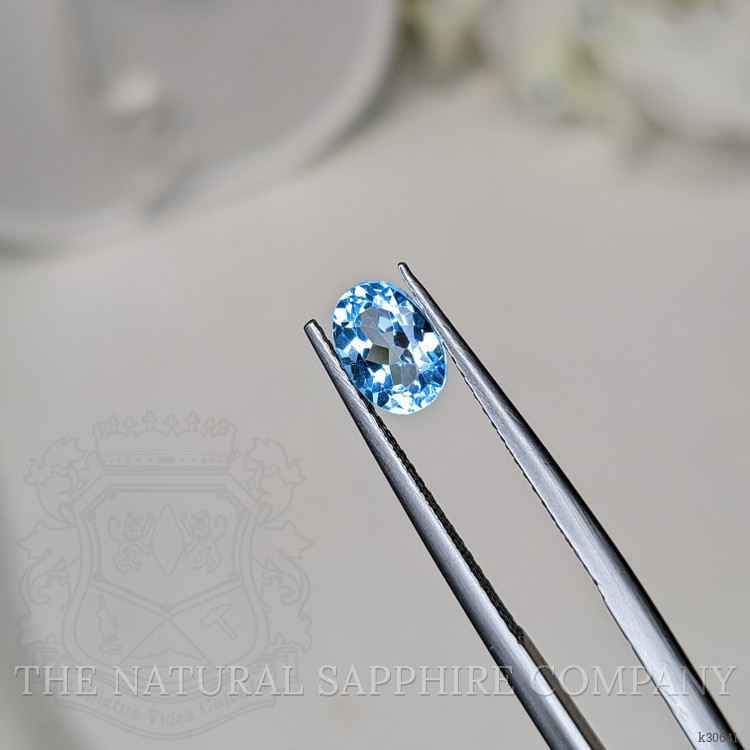 1.07 Ct. Blue Topaz from Brazil