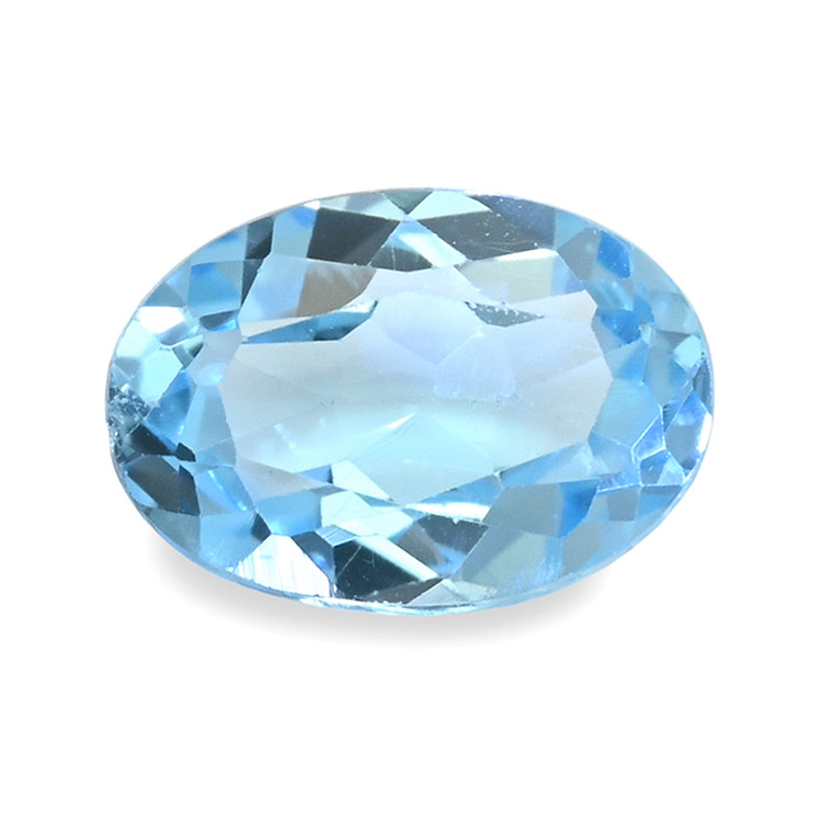 0.87 Ct. Blue Topaz from Brazil