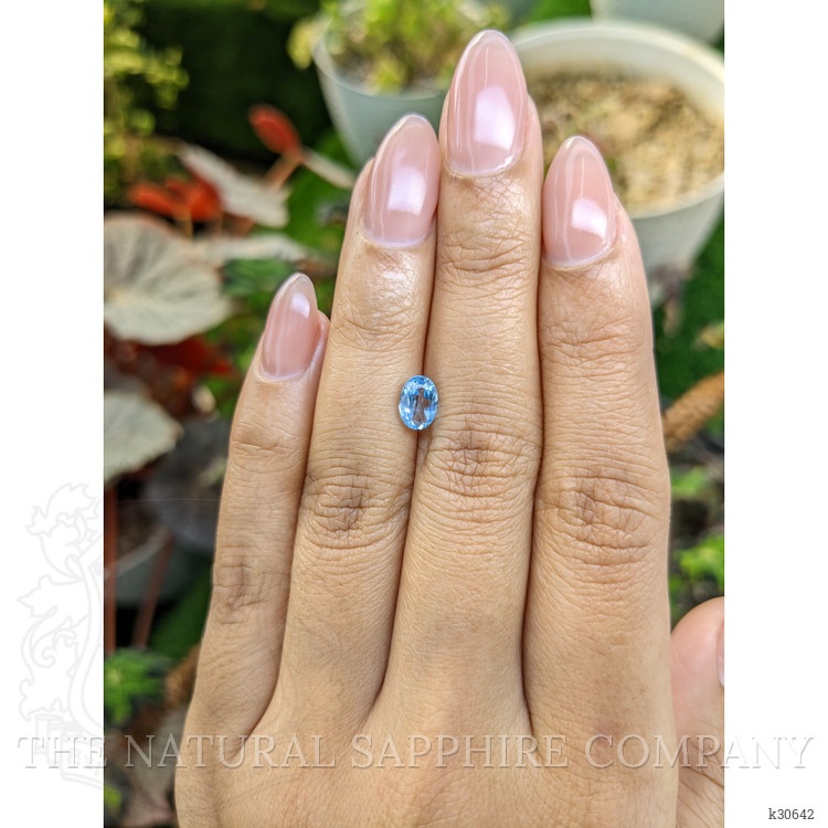 0.87 Ct. Blue Topaz from Brazil