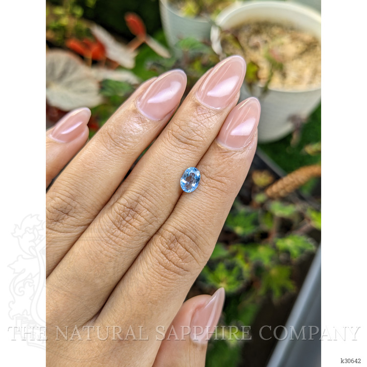 0.87 Ct. Blue Topaz from Brazil