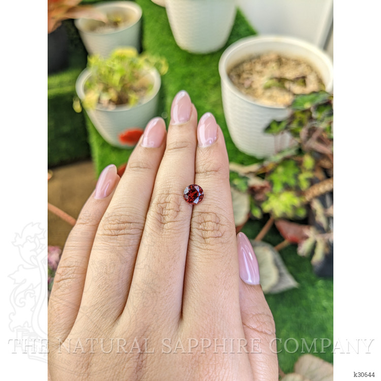 1.61 Ct. Red Garnet from Ceylon (Sri Lanka)
