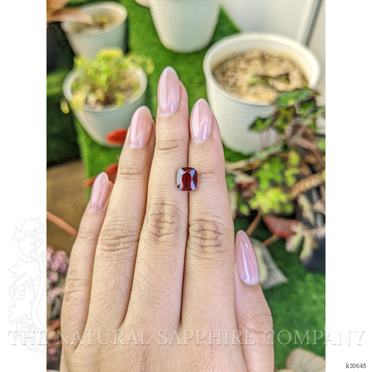 2.73 Ct. Red Garnet from Ceylon (Sri Lanka)
