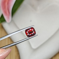 2.73 Ct. Red Garnet from Ceylon (Sri Lanka) Life Style