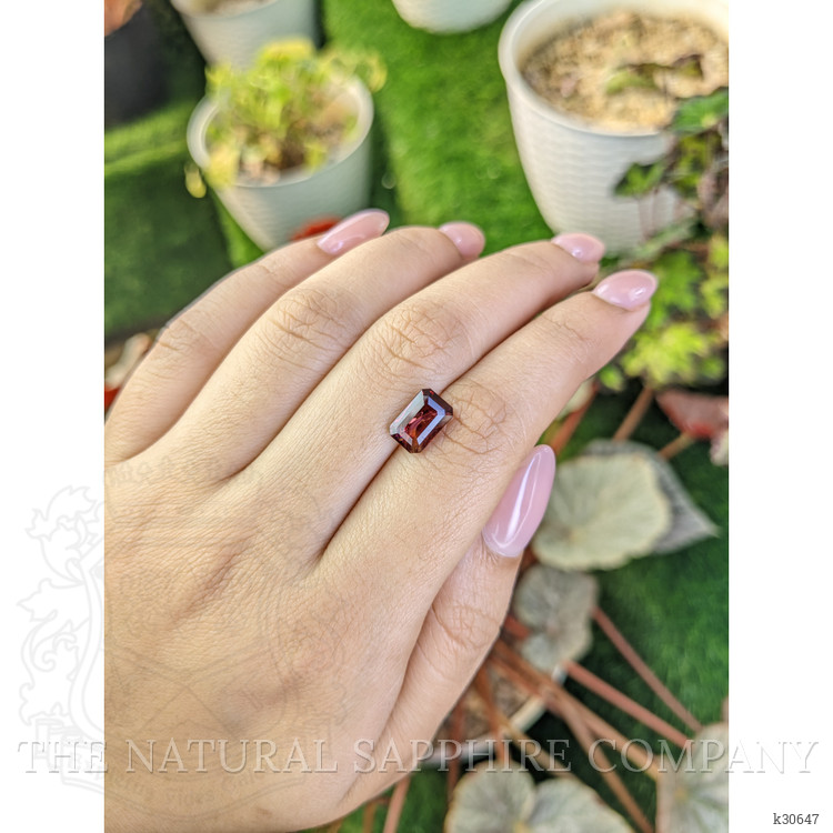 2.76 Ct. Red Garnet from Ceylon (Sri Lanka)