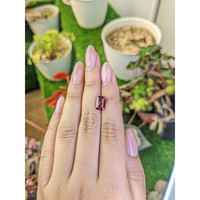 2.76 Ct. Red Garnet from Ceylon (Sri Lanka) Life Style