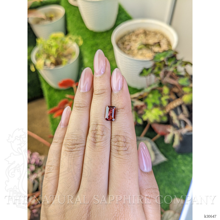 2.76 Ct. Red Garnet from Ceylon (Sri Lanka)