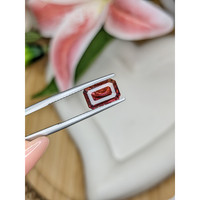 2.76 Ct. Red Garnet from Ceylon (Sri Lanka) Life Style
