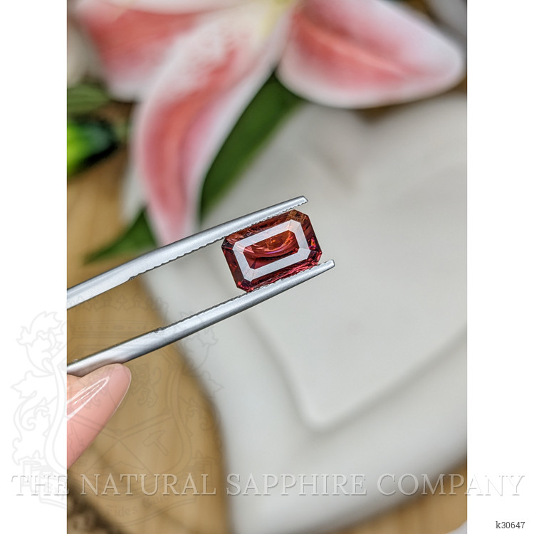 2.76 Ct. Red Garnet from Ceylon (Sri Lanka)