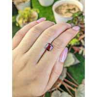 1.96 Ct. Pinkish Purple Garnet from Ceylon (Sri Lanka) Life Style