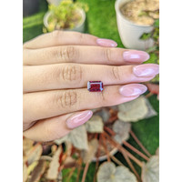 2.50 Ct. Pinkish Purple Rhodolite Garnet from Ceylon (Sri Lanka) Life Style