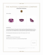 12.83 Ct. Tourmaline from Brazil Appraisal