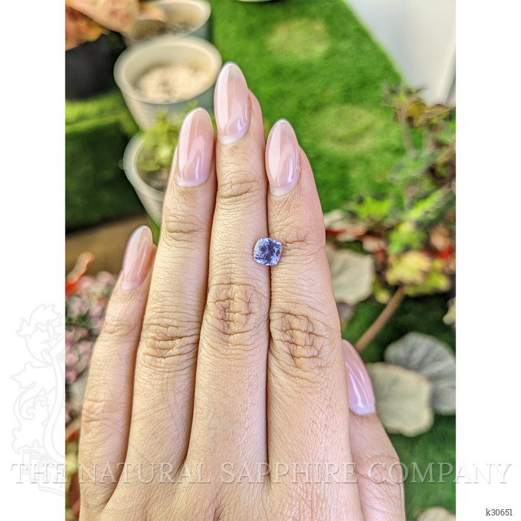 1.06 Ct. Bluish Purple Spinel from Ceylon (Sri Lanka)