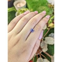 1.06 Ct. Bluish Purple Spinel from Ceylon (Sri Lanka) Life Style