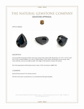 8.80 Ct. Blue Spinel from Ceylon (Sri Lanka) Appraisal
