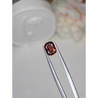 1.33 Ct. Red Rhodolite Garnet from Ceylon (Sri Lanka) Life Style