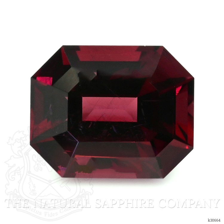 1.33 Ct. Purplish Red Rhodolite Garnet from Ceylon (Sri Lanka)