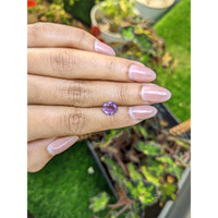 1.27 Ct. Purple Amethyst from Brazil Life Style