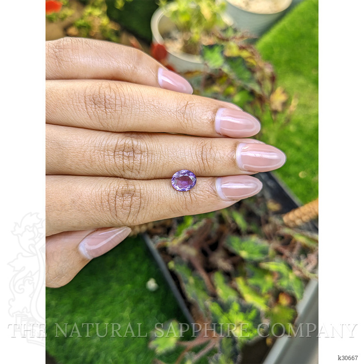 1.27 Ct. Purple Amethyst from Brazil