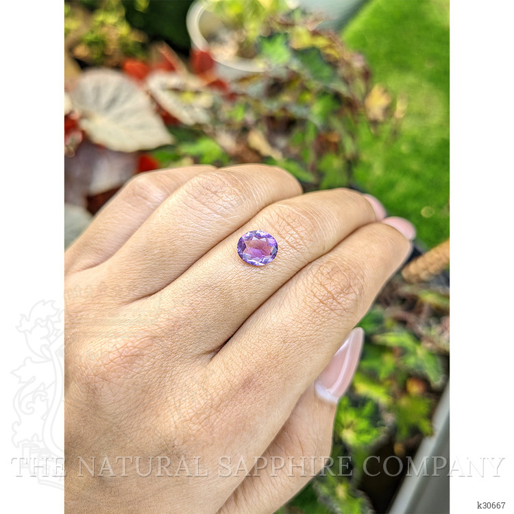 1.27 Ct. Purple Amethyst from Brazil