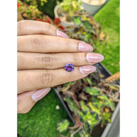 1.48 Ct. Purple Amethyst from Brazil Life Style