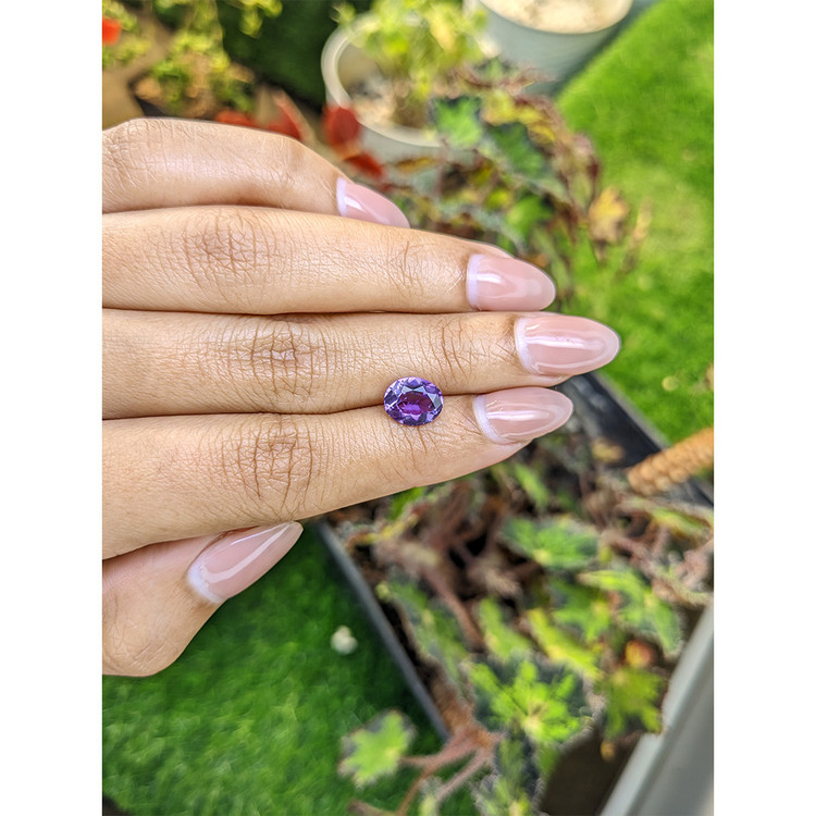 1.48 Ct. Purple Amethyst from Brazil