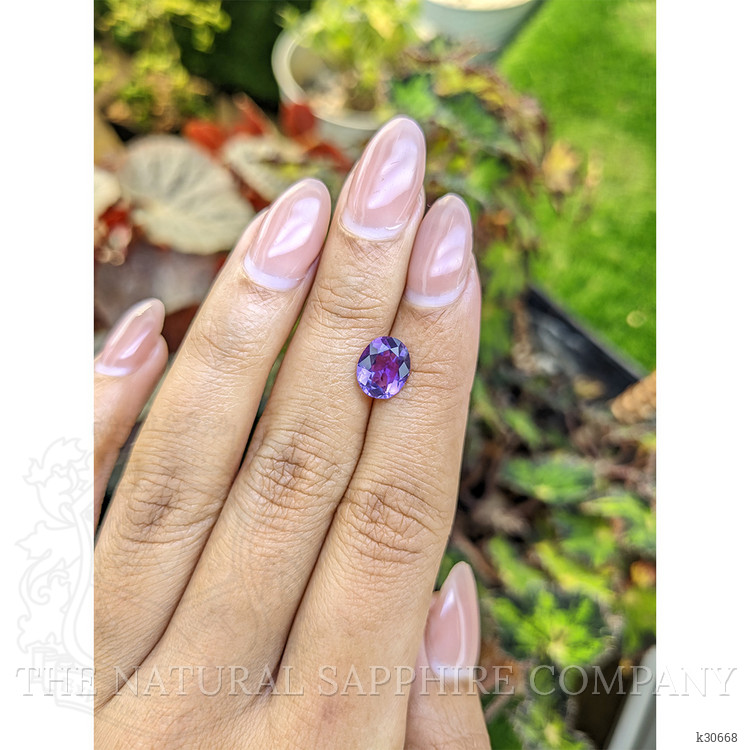 1.48 Ct. Purple Amethyst from Brazil