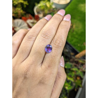 1.48 Ct. Purple Amethyst from Brazil Life Style