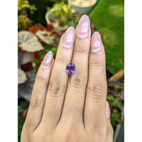 1.48 Ct. Purple Amethyst from Brazil Life Style