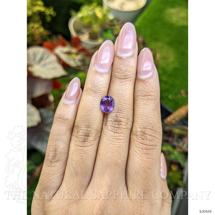 1.48 Ct. Purple Amethyst from Brazil