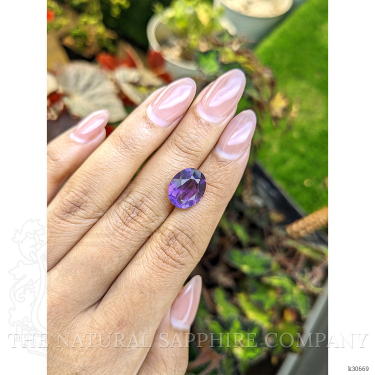 5.39 Ct. Purple Amethyst from Brazil