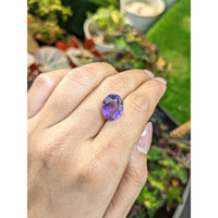 5.39 Ct. Purple Amethyst from Brazil Life Style