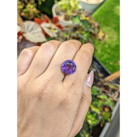 5.77 Ct. Purple Amethyst from Brazil Life Style