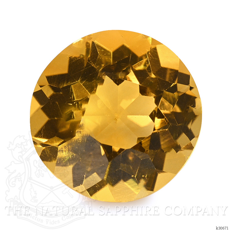3.96 Ct. Yellow Citrine from Brazil