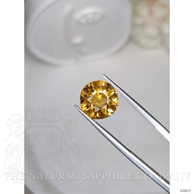 3.96 Ct. Yellow Citrine from Brazil