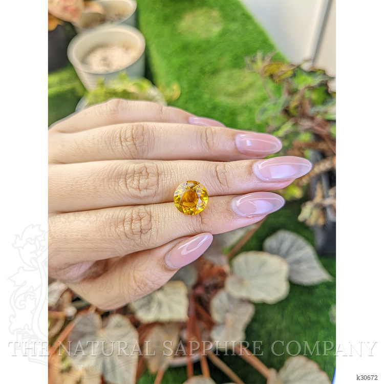 5.23 Ct. Yellow Citrine from Brazil
