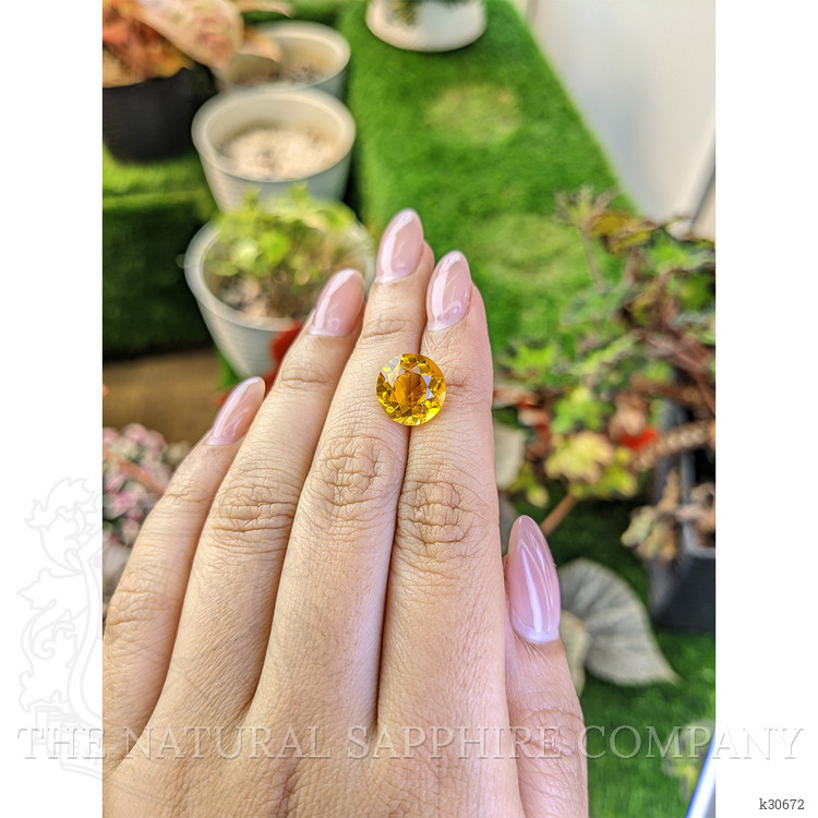 5.23 Ct. Yellow Citrine from Brazil