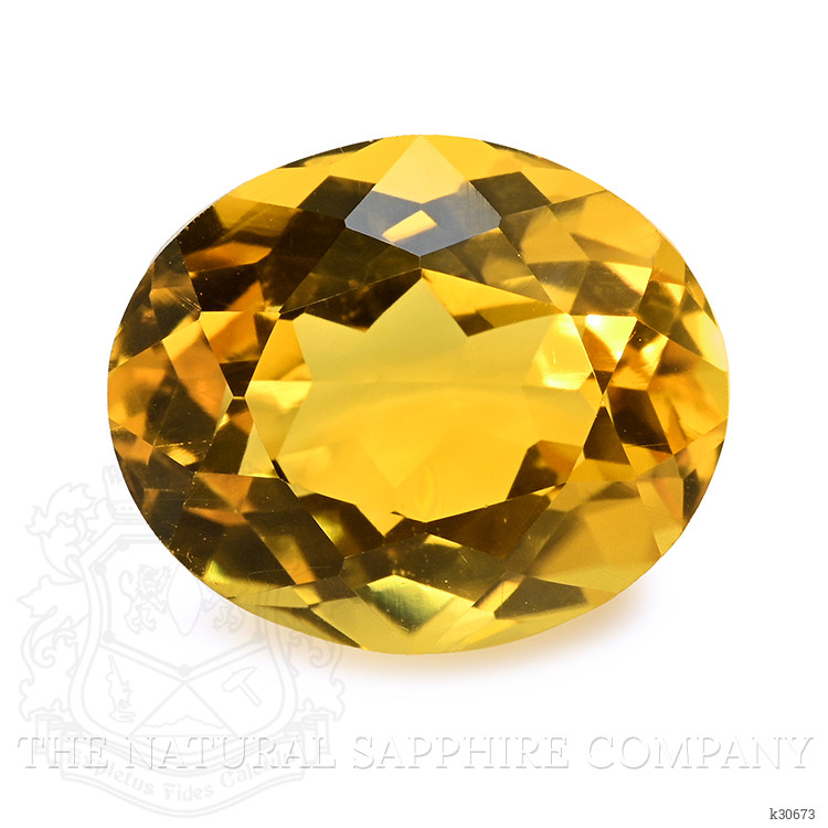 5.25 Ct. Yellow Citrine from Brazil
