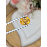 5.25 Ct. Yellow Citrine from Brazil Life Style