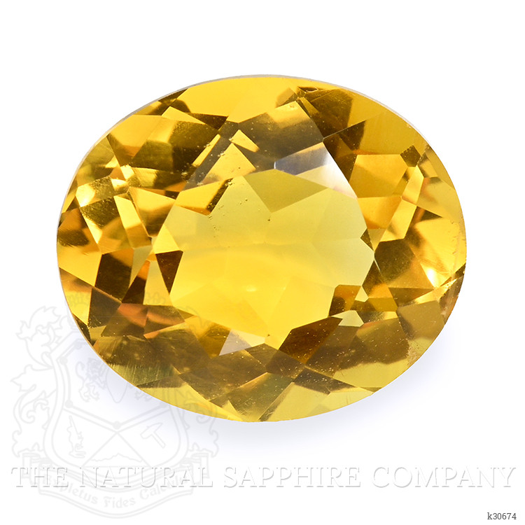 5.42 Ct. Yellow Citrine from Brazil