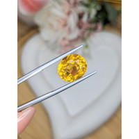 5.42 Ct. Yellow Citrine from Brazil Life Style