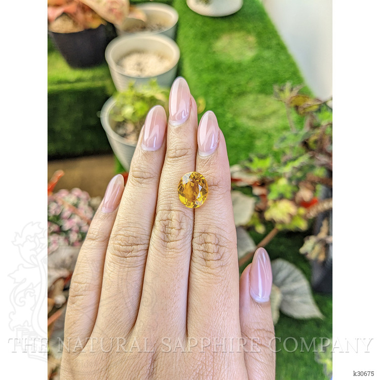 5.57 Ct. Yellow Citrine from Brazil