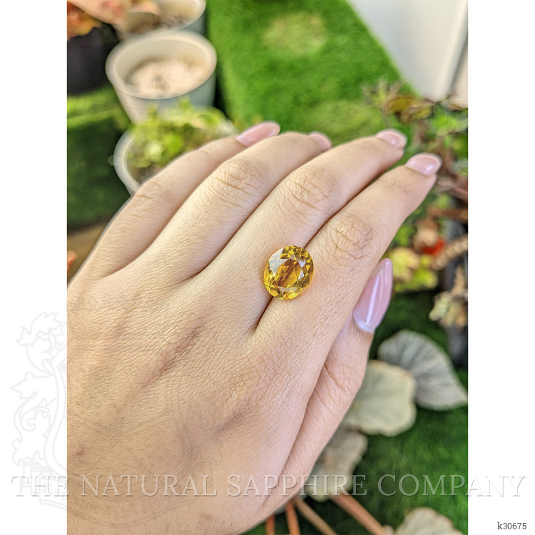 5.57 Ct. Yellow Citrine from Brazil