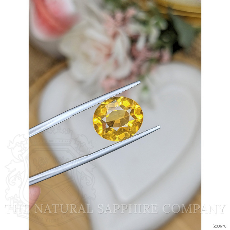 5.76 Ct. Yellow Citrine from Brazil