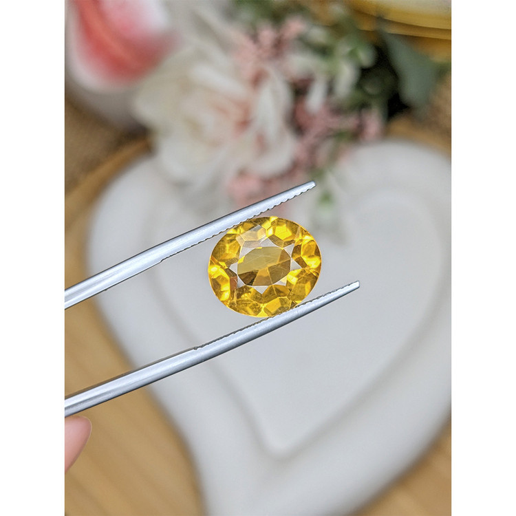 5.76 Ct. Yellow Citrine from Brazil
