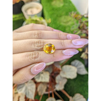 5.76 Ct. Yellow Citrine from Brazil Life Style